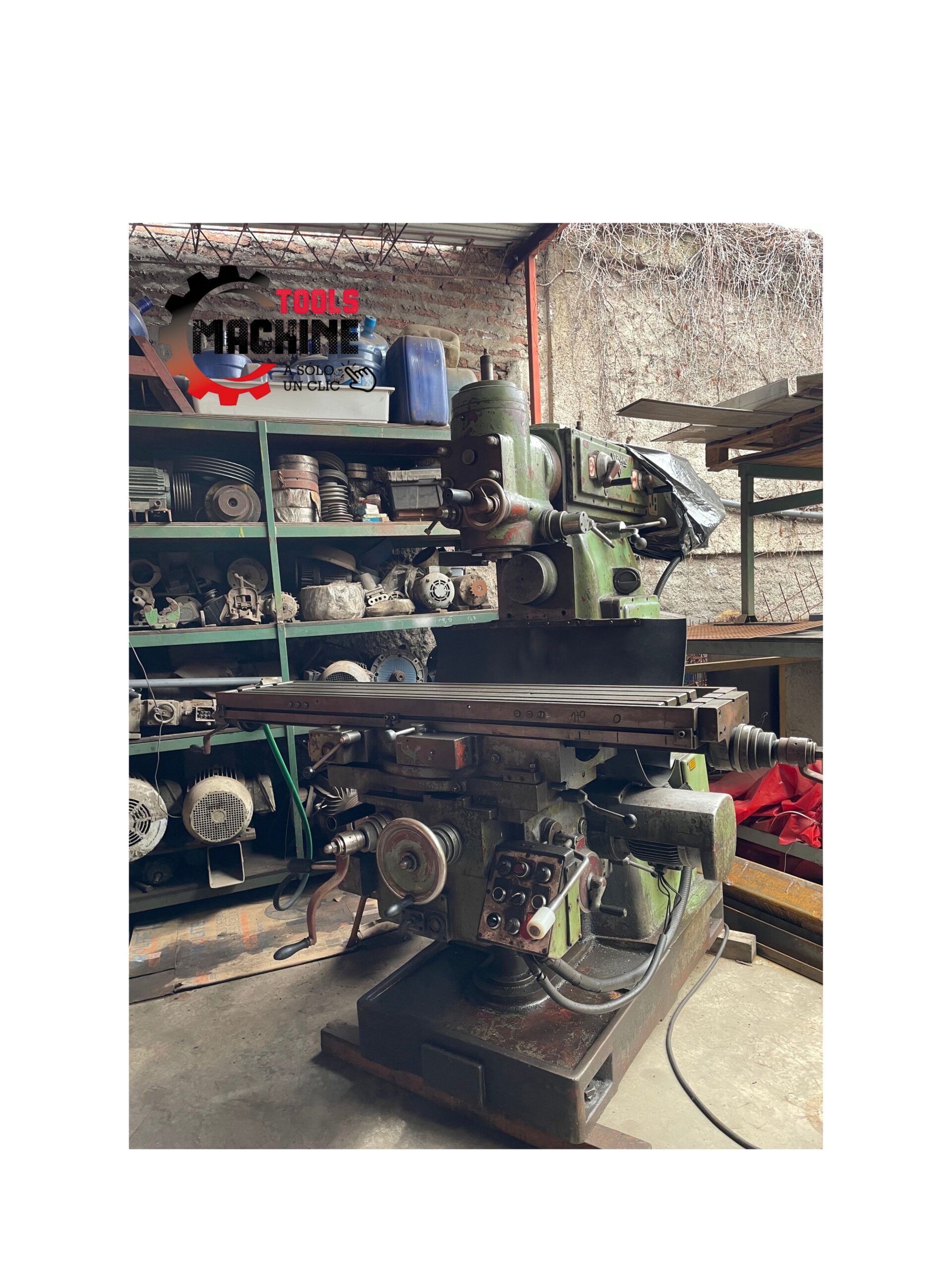 FRESADORA UNIVERSAL USADA VERNAMO U-2 SUECI 380V
