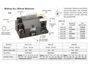 AFILADORA DE BROCAS VDG-20 220V VERTEX