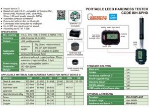 DUROMETRO PORTATIL TIPO LAPIZ IMPACTO DIGITAL INSIZE