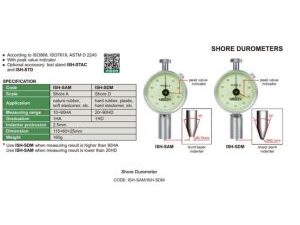 DUROMETRO SHORE INSIZE