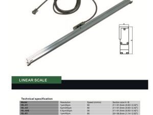 ESCALA LINEAL 200MM INSIZE