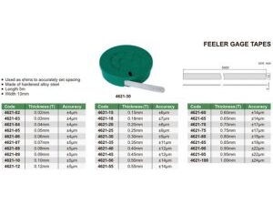 FEELER EN ROLLO 5MT 0.05MM INSIZE