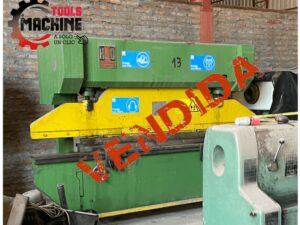 PLEGADORA USADA HJO 3MT LARGO 40 TON 380V SUECA-.