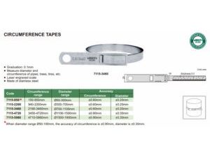 REGLA DE CIRCUNFERENCIA 2190-3460MM 7115-3460 INSIZE