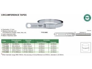 REGLA DE CIRCUNFERENCIA 940-2200MM 7115-2200 INSIZE