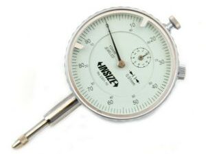 RELOJ COMPARADOR 0-10MM 0.01MM (LUG BACK) INSIZE