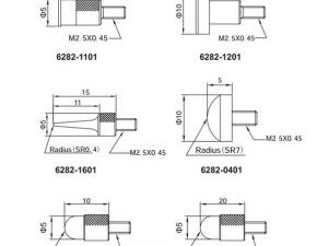 SET PUNTAS PARA RELOJ COMPARADOR INSIZE