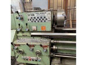 TORNO MECANICO PARALELO USADO TOS KURMIN SU 50A 500X2000MM CHECO 380V