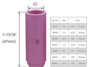 CERAMICA TIG 1/2 (10 UNIDADES) HuaRu i