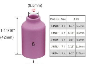 CERAMICA TIG 38 (10 UNIDADES) HuaRu i