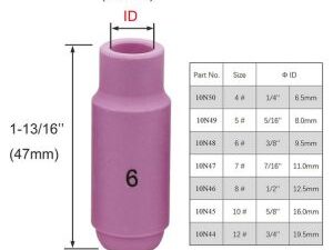 CERAMICA TIG 3/8 (10 UNIDADES) HuaRu i