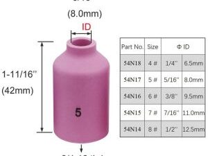 CERAMICA TIG 5/16 (10 UNIDADES) HuaRu i