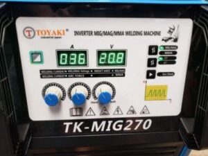 MAQUINA SOLDADORA MIG270 15KG 220V TOYAKI