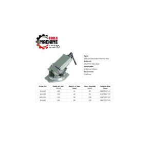 PRENSA DE PRECISION INCLINABLE 6 Pulgadas MILESIMA C