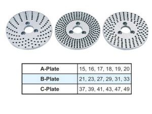 DISCOS DIVISORES PARA MESA DIVISORA DP1 VERTEX