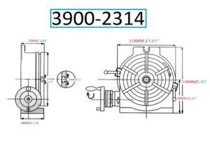 MESA DIVISORA 100MM HV-4 VERTEX