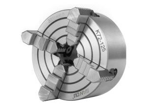 PLATO DE TORNO 125MM 4G INDEPENDIENTE MILESIMA