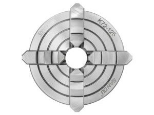 PLATO DE TORNO 125MM 4G INDEPENDIENTE MILESIMA