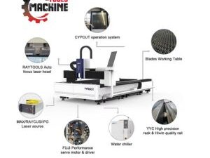 MAQUINA CORTE POR LASER MK-3015S-6000W CHINA CHN.