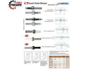 SENSOR DE PUNTA TACTIL ACERO AL CARBONO D-10MM T.