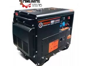 GENERADOR DIESEL INSONORIZADO 6 KVA TOYAKI + ATS.