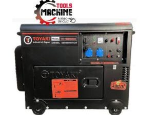 GENERADOR DIESEL INSONORIZADO 6 KVA TOYAKI + ATS.