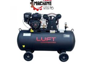 COMPRESOR AUTÓNOMO DE 6.5HP 200LTS LUFT CHINA CH