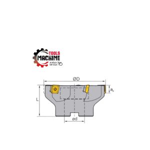 FRESA INSERTO A 90° Ø 100MM FMP02-100-B32-SE12-10 Zcc