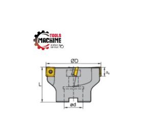 FRESA INSERTO A 90° Ø 100MM FMP02-100-B32-SE12-10 Zcc