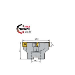 FRESA INSERTO A 90° Ø 100MM FMP02-100-B32-SE12-10 Zcc