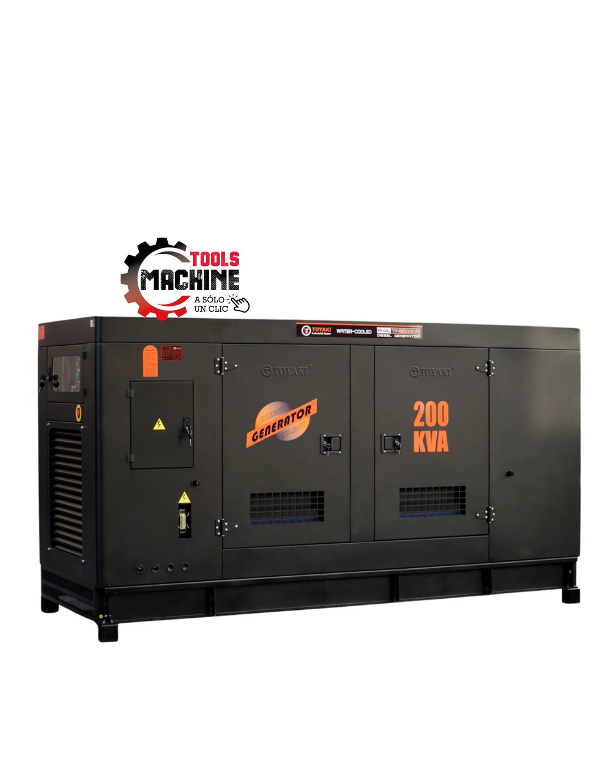 GENERADOR INDUSTRIAL DIESEL 200KVA TOYAKI 380V CHI