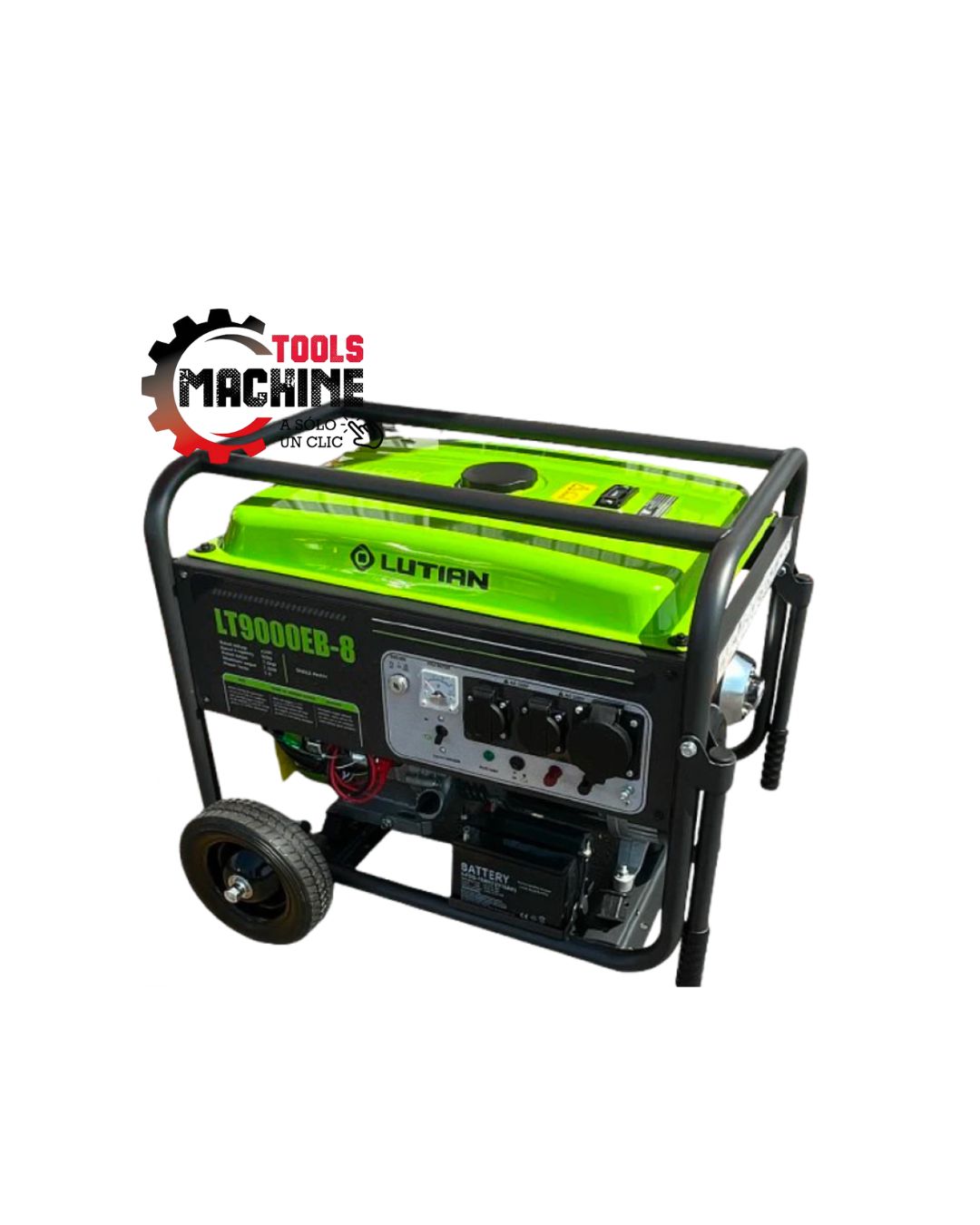 GENERADOR BENCINERO AVR ABIERTO 7.0KW LUTIAN chn.