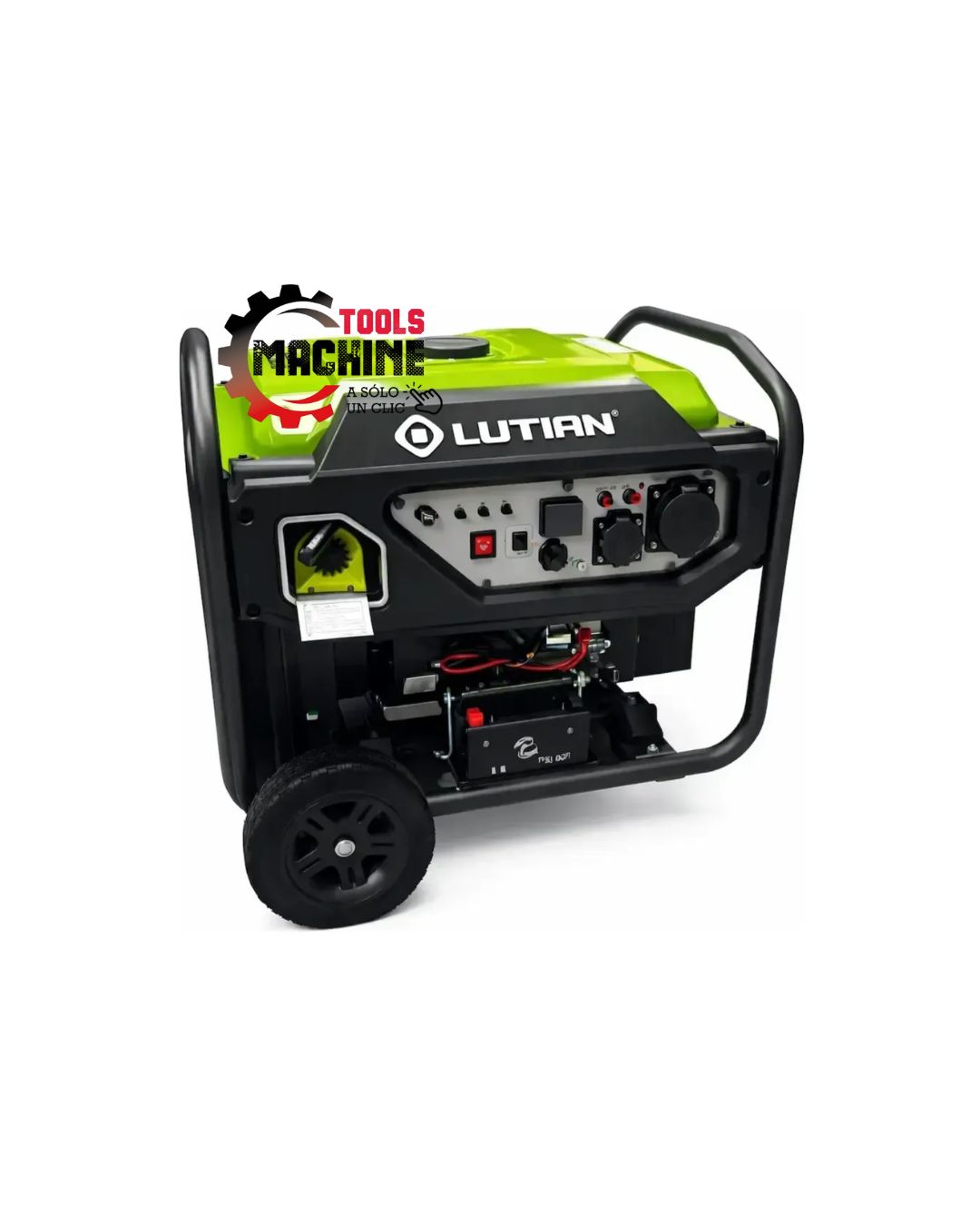 GENERADOR INVER. BENCINERO ABIERTO 7.5KW LUTIAN c