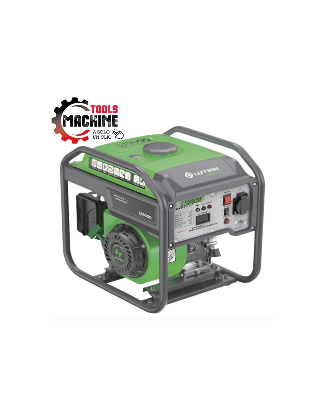GENERADOR INVERTER BENCINERO ABIERTO 3.5KW LUTIAN