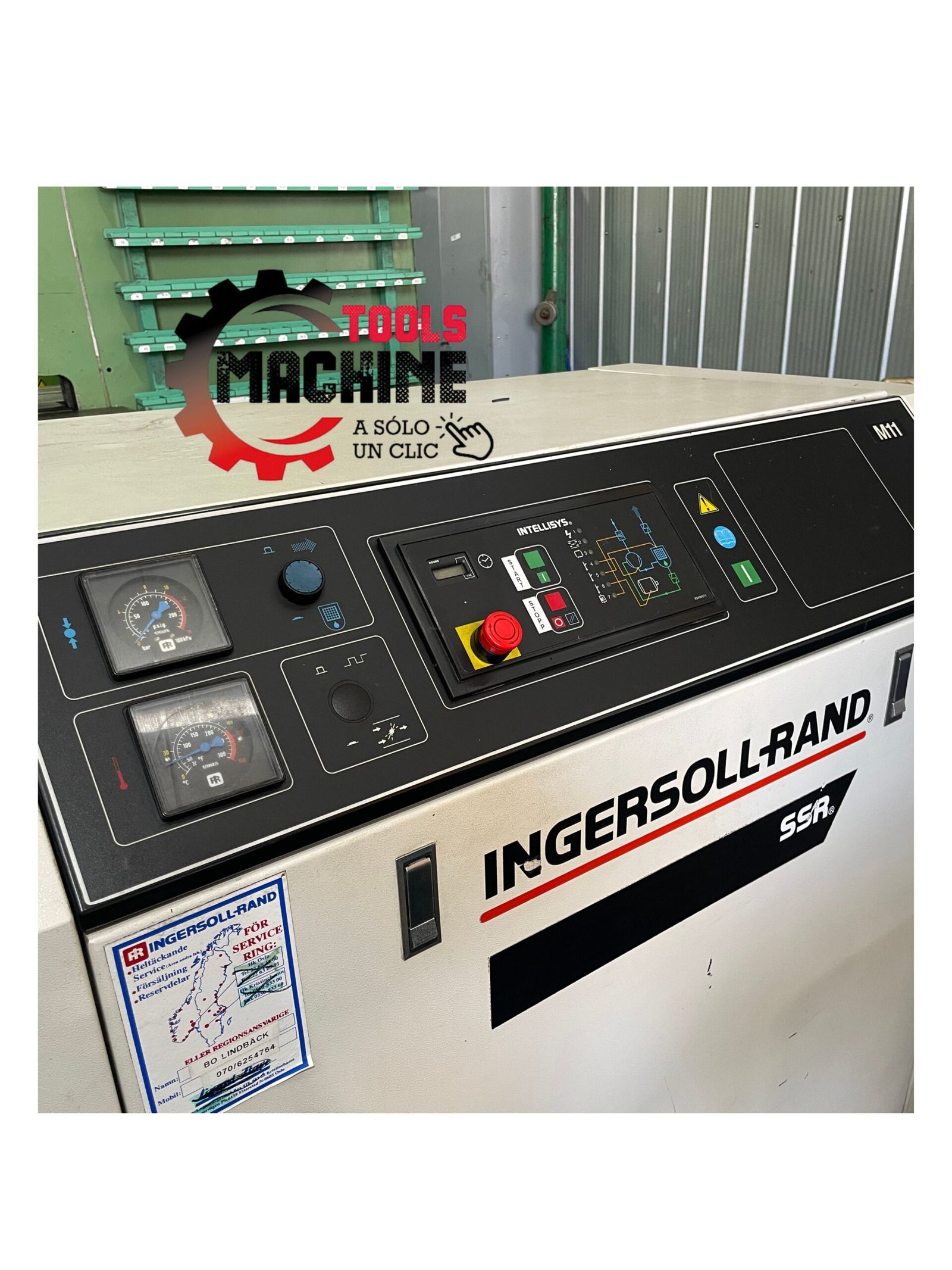 COMPRESOR DE TORNILLO USADO INGERSOLL-RAND SUE - Imagen 2
