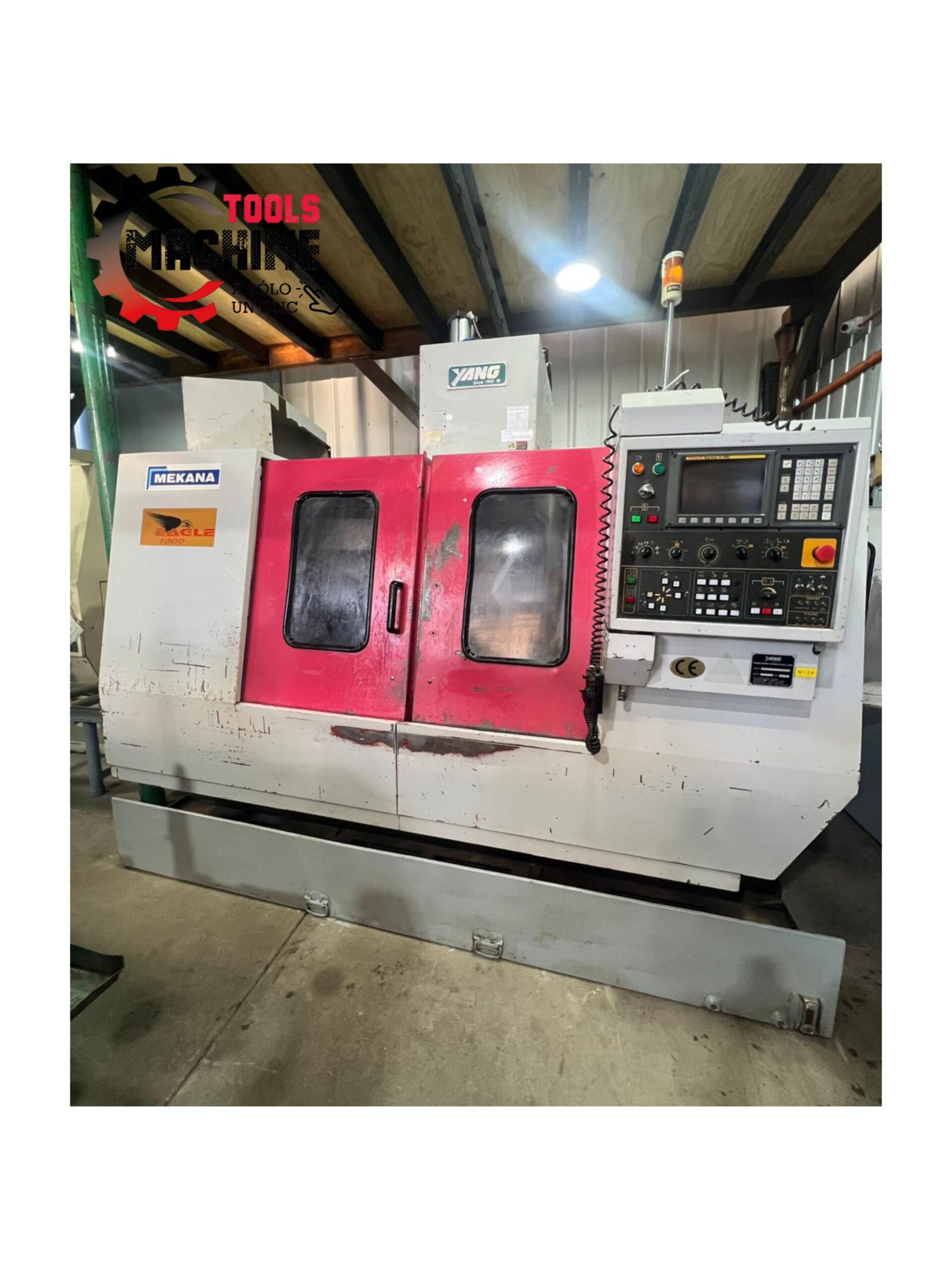 CENTRO DE MECANIZADO CNC USADO YANG EAGLE 1000 –