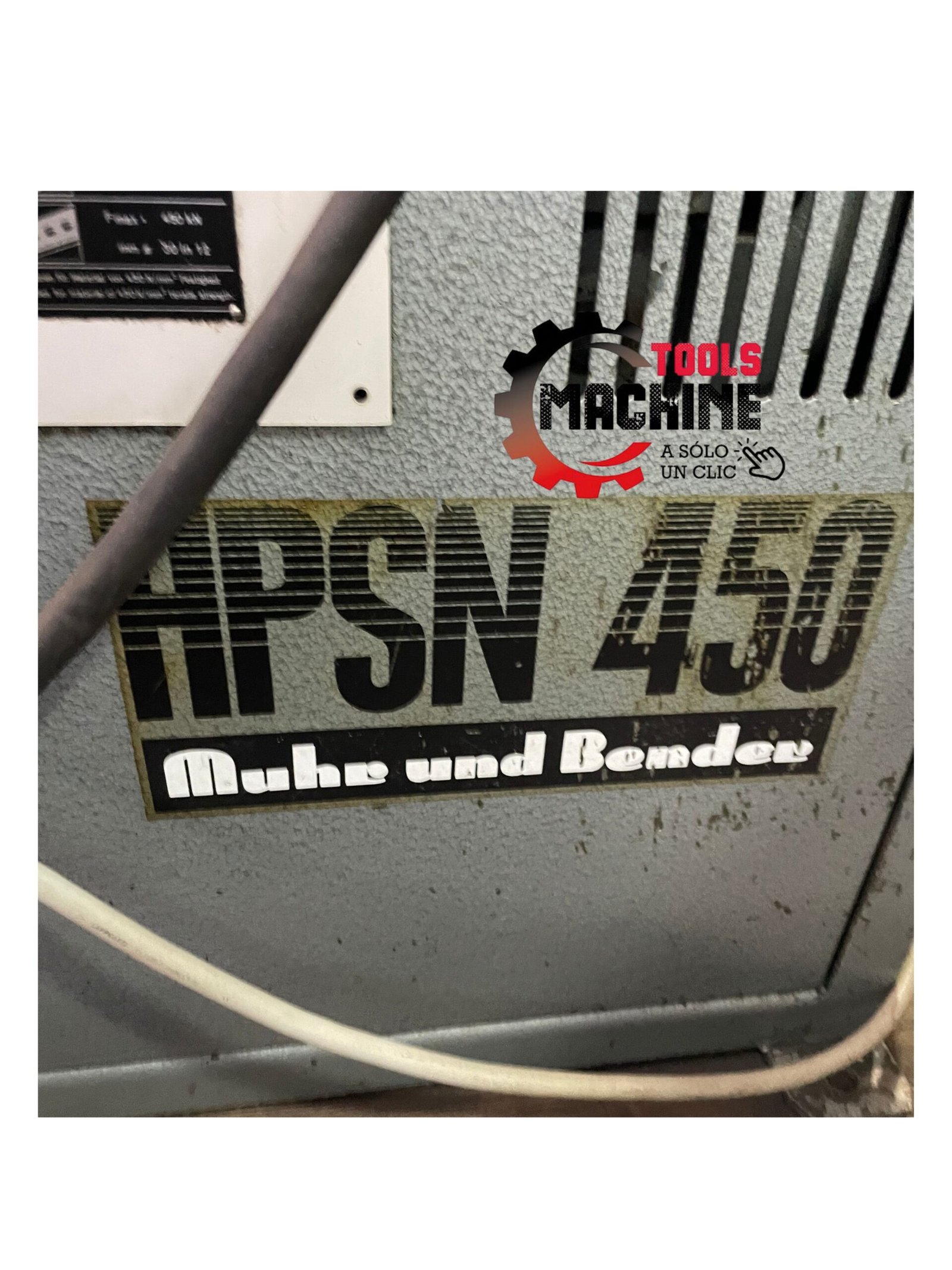 PUNZONADORA HIDRAULICA USA. MUHR HPSN 450 45TON - - Imagen 5