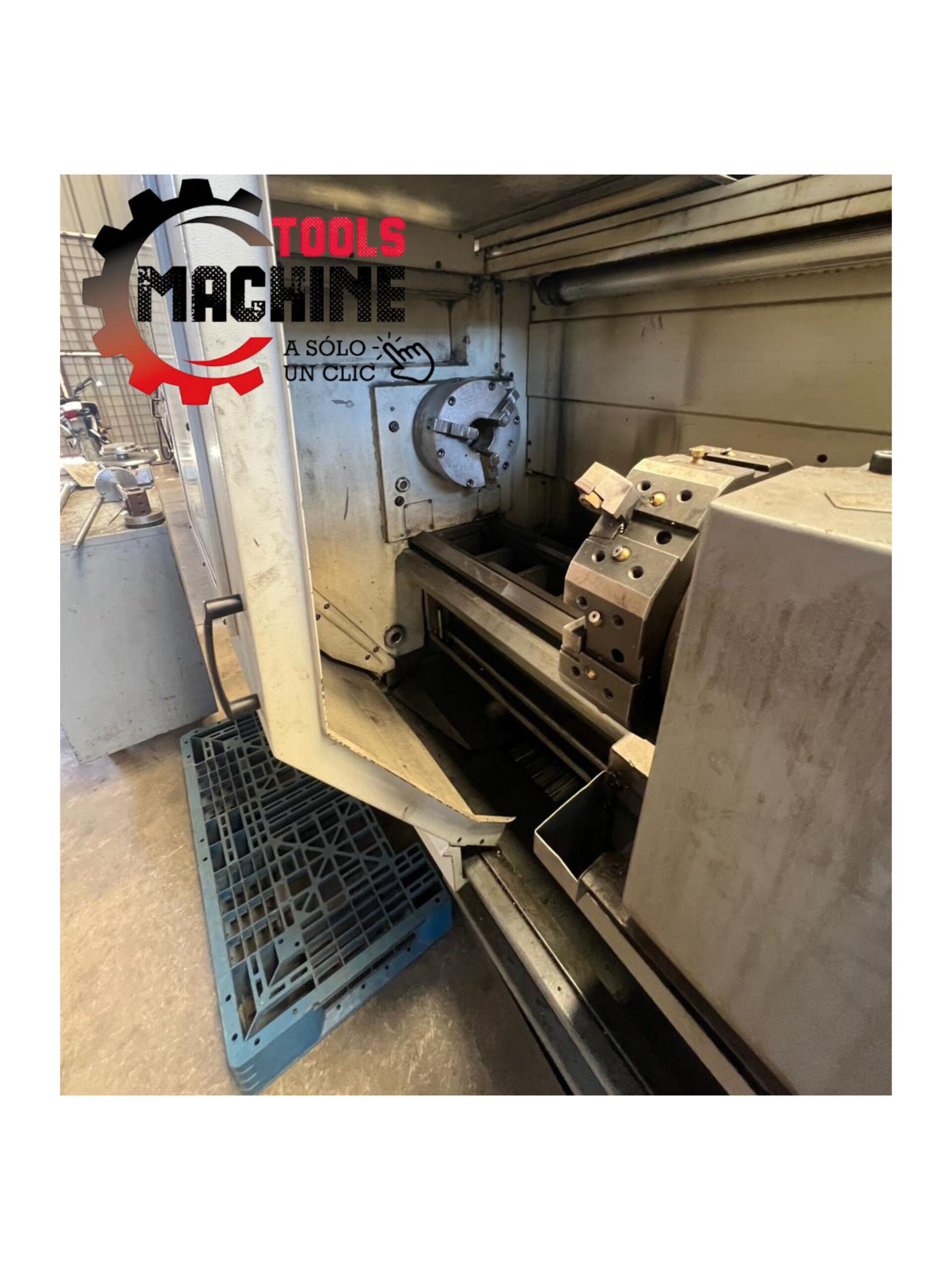 TORNO CNC BANCADA PARALELA USADO PINACHO SE-325.