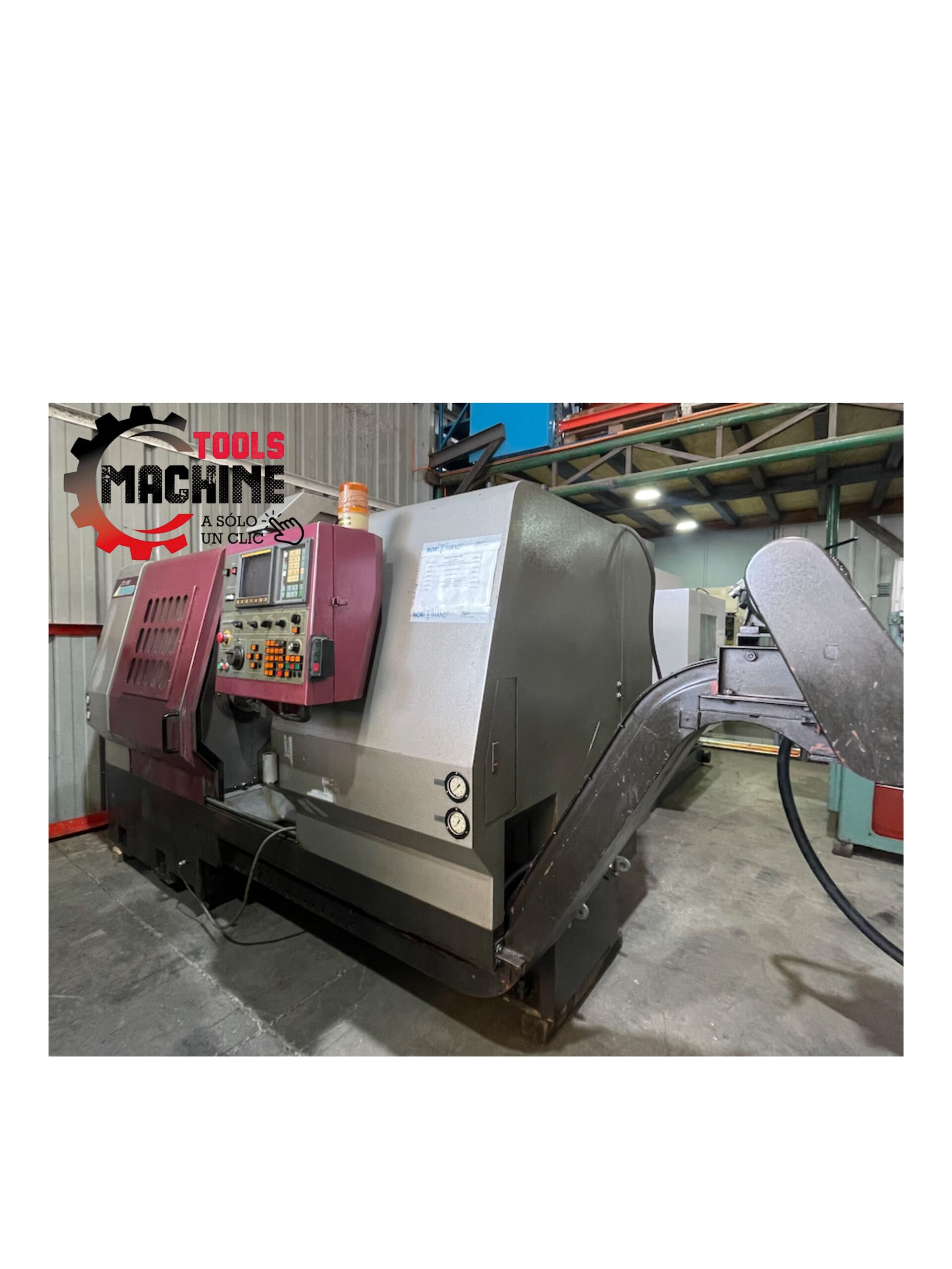 TORNO CNC BANCADA INCLINA. USADO JONHFORD TC-35--